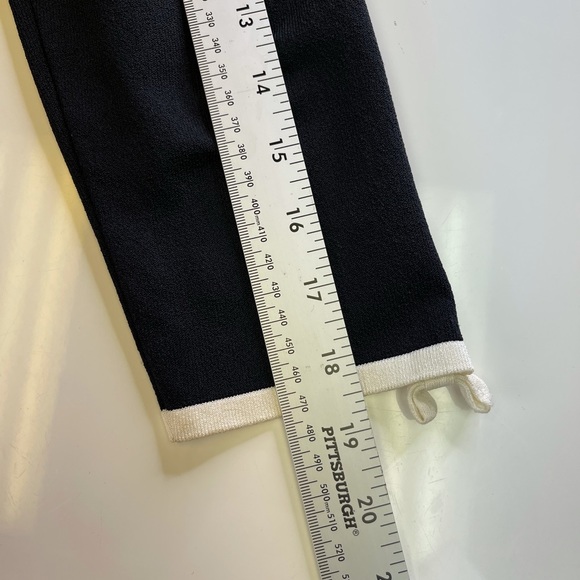 Escada Navy & White Polka Dot Twin Sweater Set 36 - Picture 10 of 10